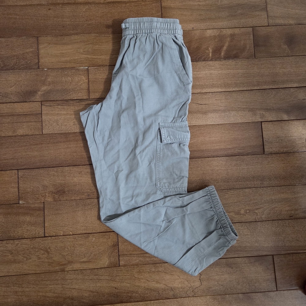 Gap Kids Green Relaxed Fit Cargo Pants Size 14-16